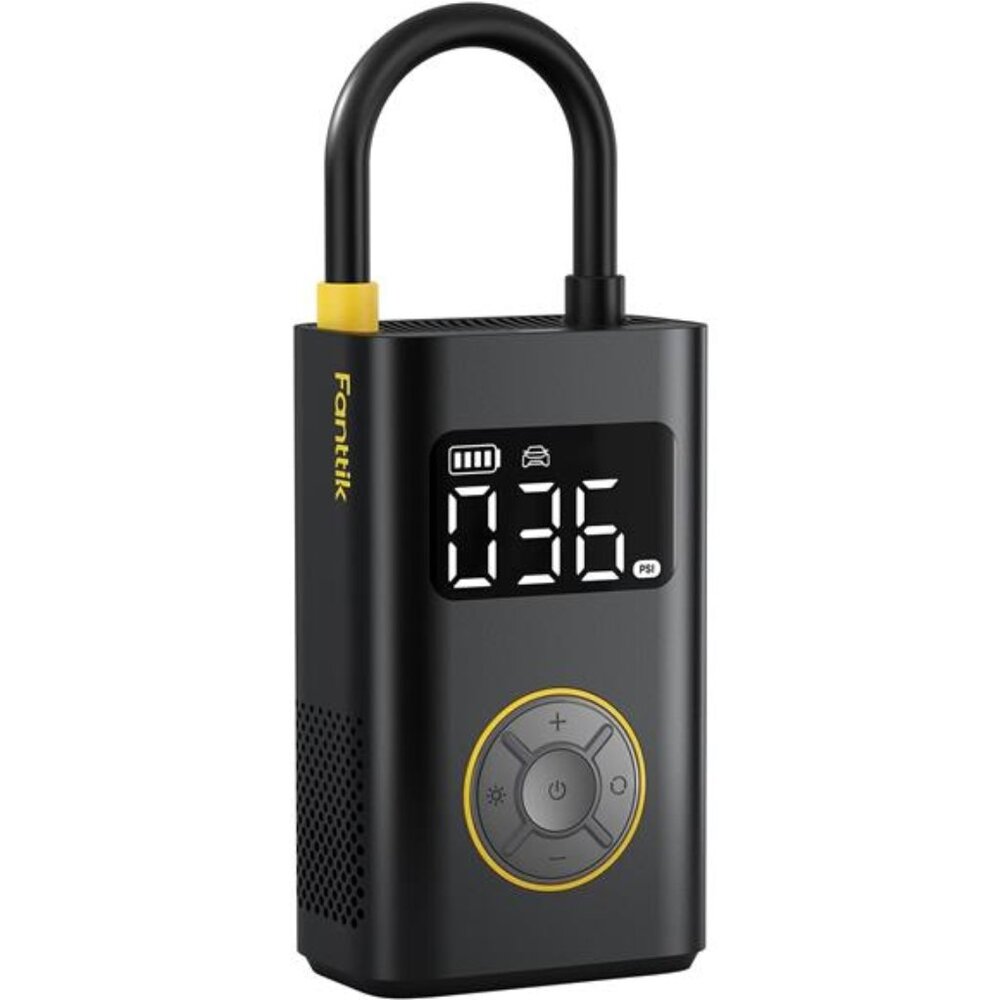 Pro Portable Tire Inflator for Compact Car, 1Min Fast Inflate Electric Bike Pump